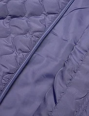 name it - NKFMEMBER LONG QUILT JACKET TB - quilted jakker - blue ice - 4