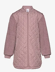 name it - NKFMEMBER LONG QUILT JACKET TB - quilted jackets - deauville mauve - 0