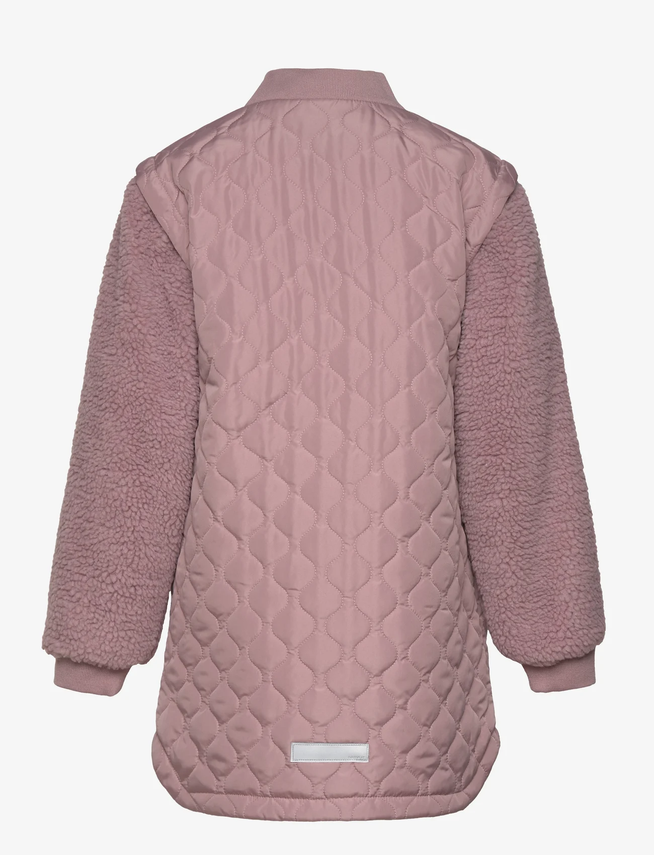 name it - NKFMEMBER LONG QUILT JACKET TB - quilted jackets - deauville mauve - 1