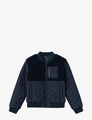 name it - NKMMEMBER QUILT JACKET TB - quilted jackets - dark sapphire - 0
