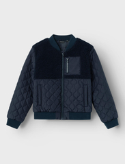 name it - NKMMEMBER QUILT JACKET TB - quilted jackets - dark sapphire - 0