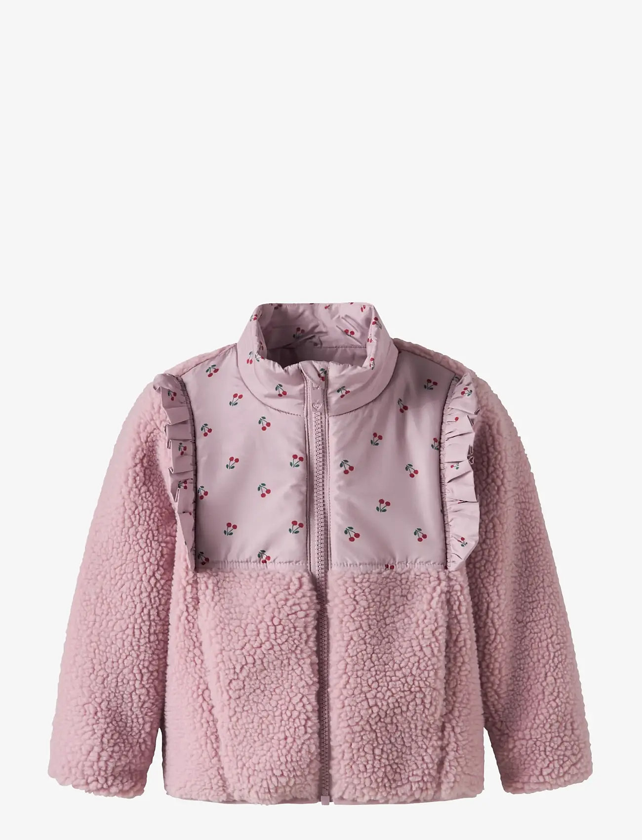 name it - NMFMINNA TEDDY JACKET - herbstjacken - keepsake lilac - 1