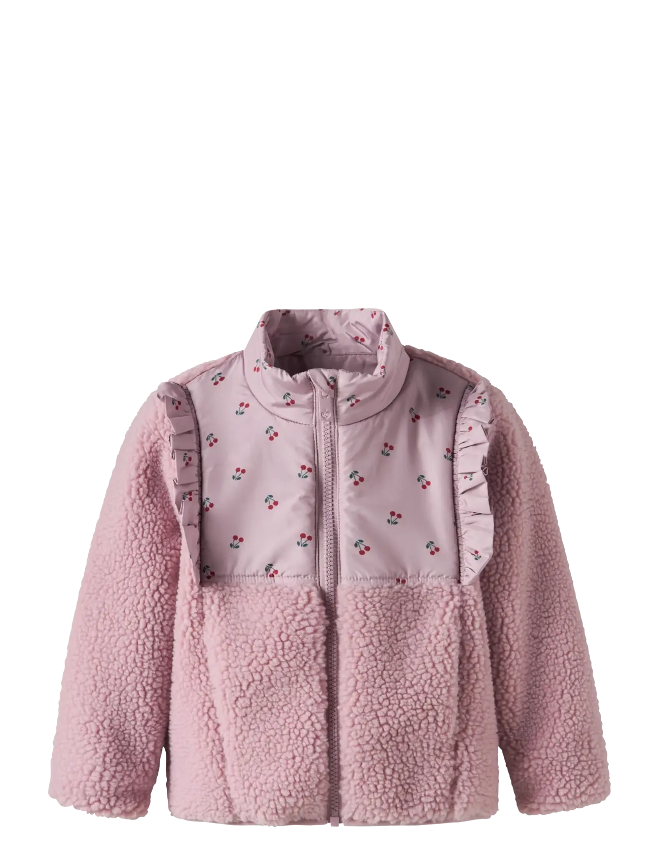 name it NMFMINNA TEDDY JACKET - Outerwear - KEEPSAKE LILAC / pink/rose