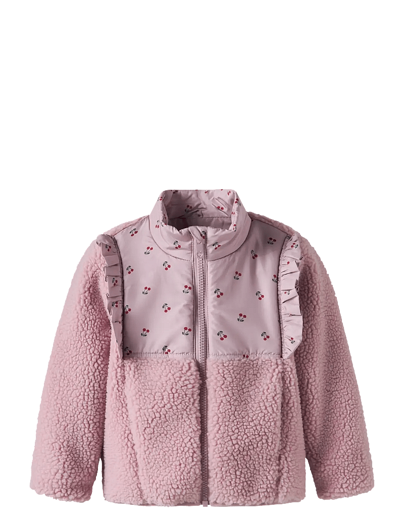 name it - NMFMINNA TEDDY JACKET - fleecejacken - keepsake lilac - 1