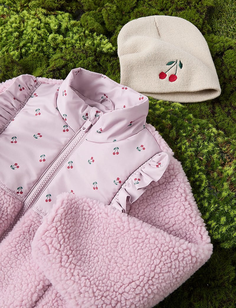 name it - NMFMINNA TEDDY JACKET - fleecejacken - keepsake lilac - 4