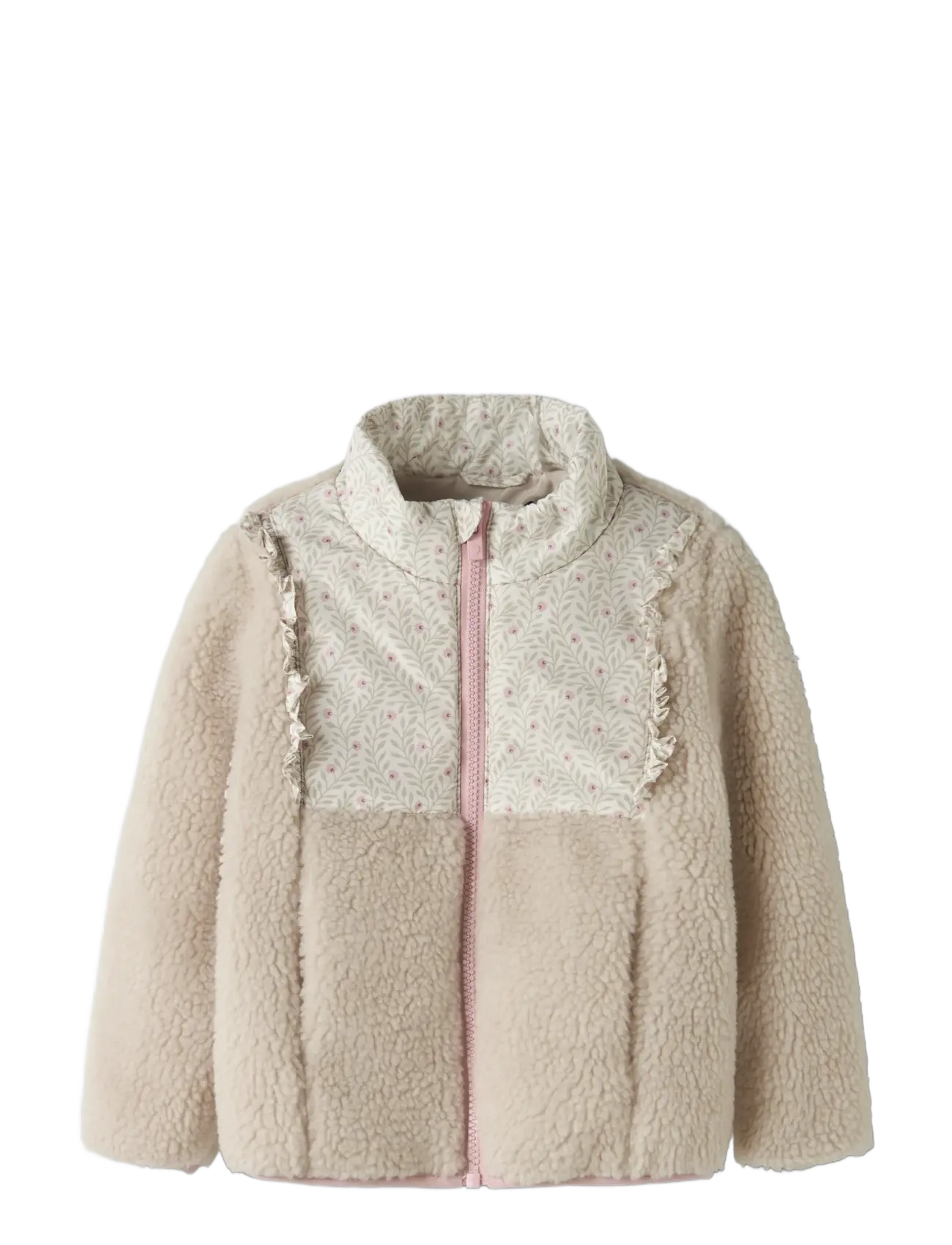 name it - NMFMINNA TEDDY JACKET - fleecejacken - rainy day - 2