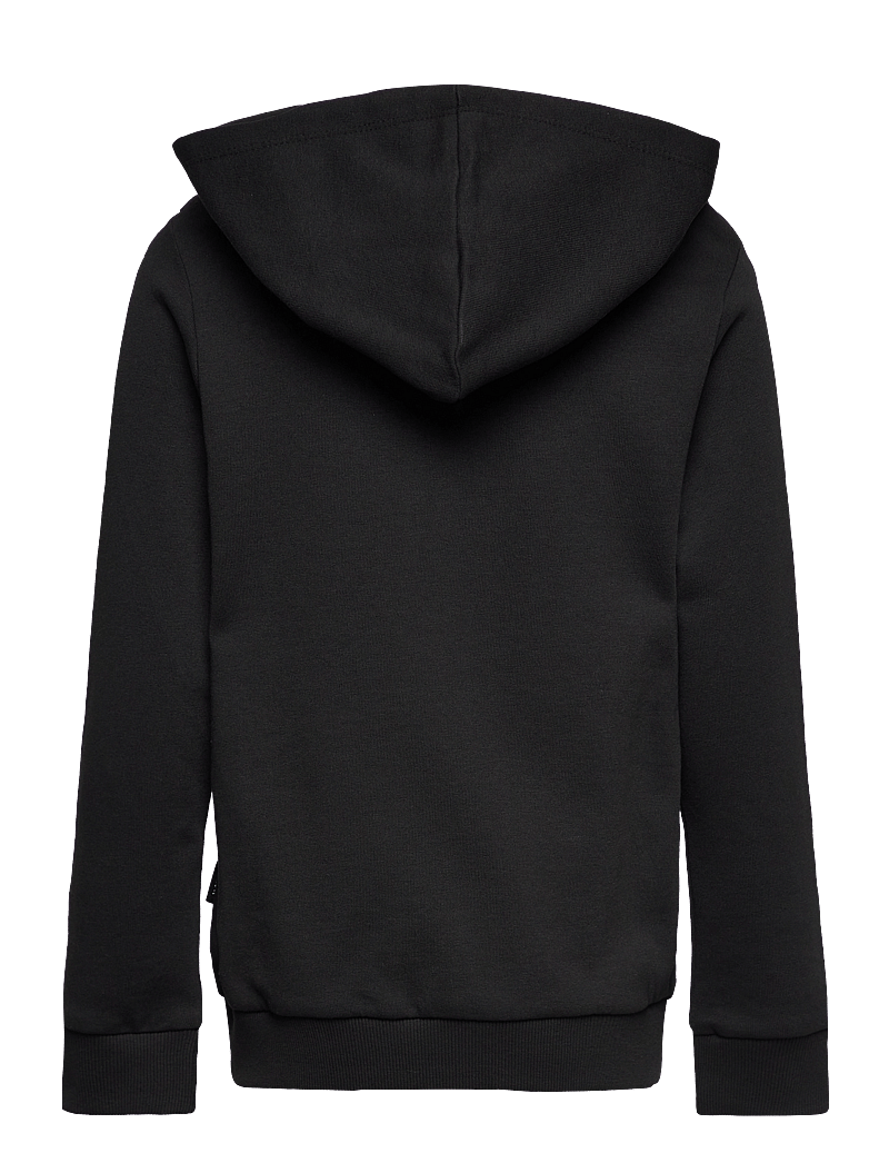 name it - NKMNESWEAT CARD W HOOD BRU NOOS - huvtröjor - black - 2