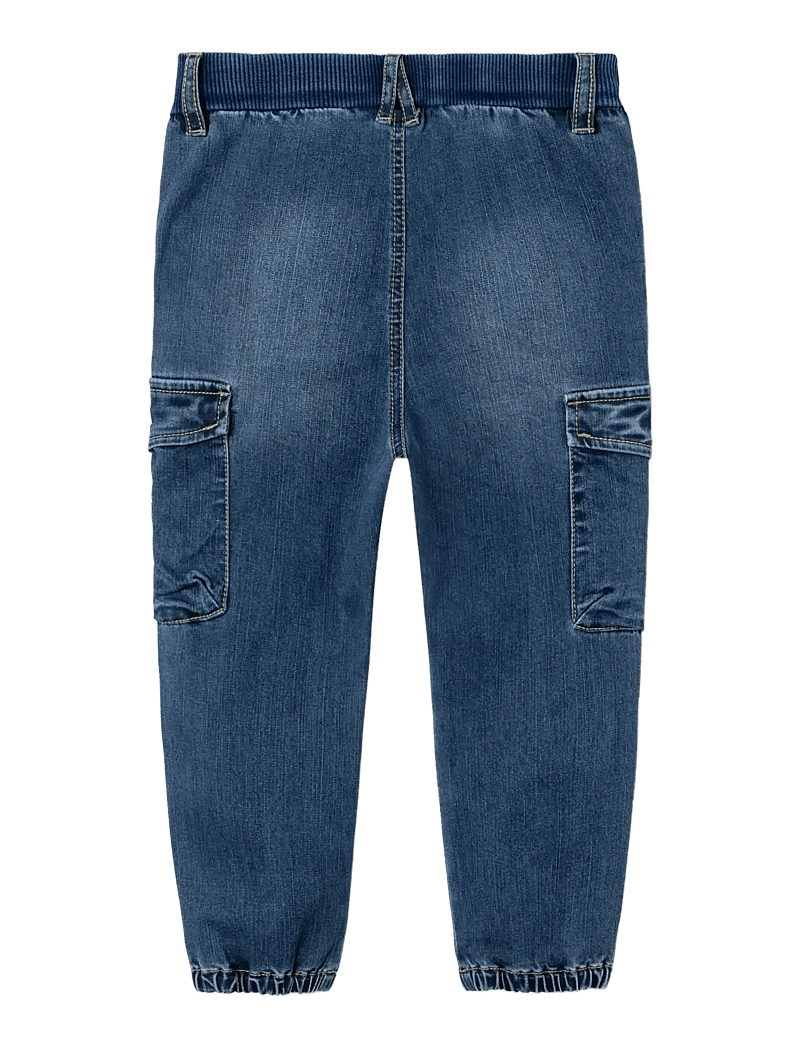 name it - NMMBEN BAGGY R CARGO JEANS 9770-YT NOOS - „cargo“ stiliaus kelnės - dark blue denim - 2