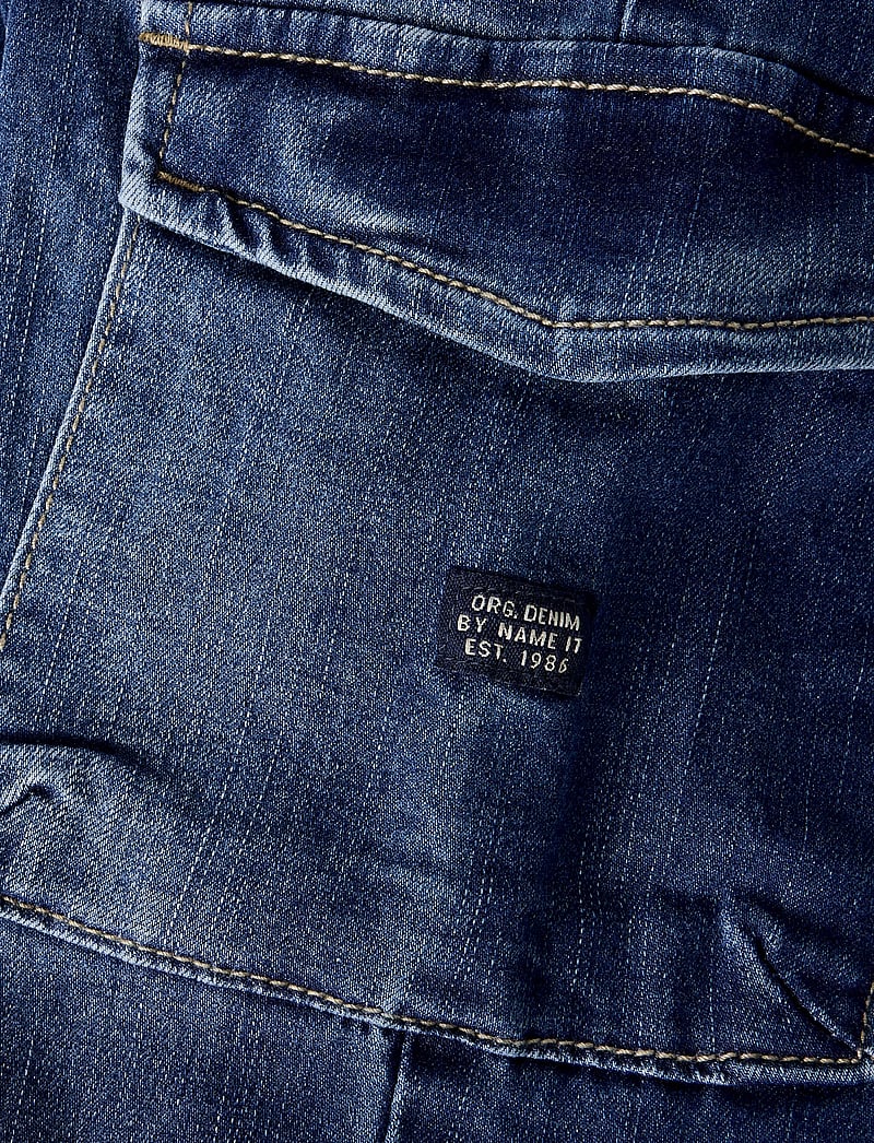 name it - NMMBEN BAGGY R CARGO JEANS 9770-YT NOOS - „cargo“ stiliaus kelnės - dark blue denim - 4