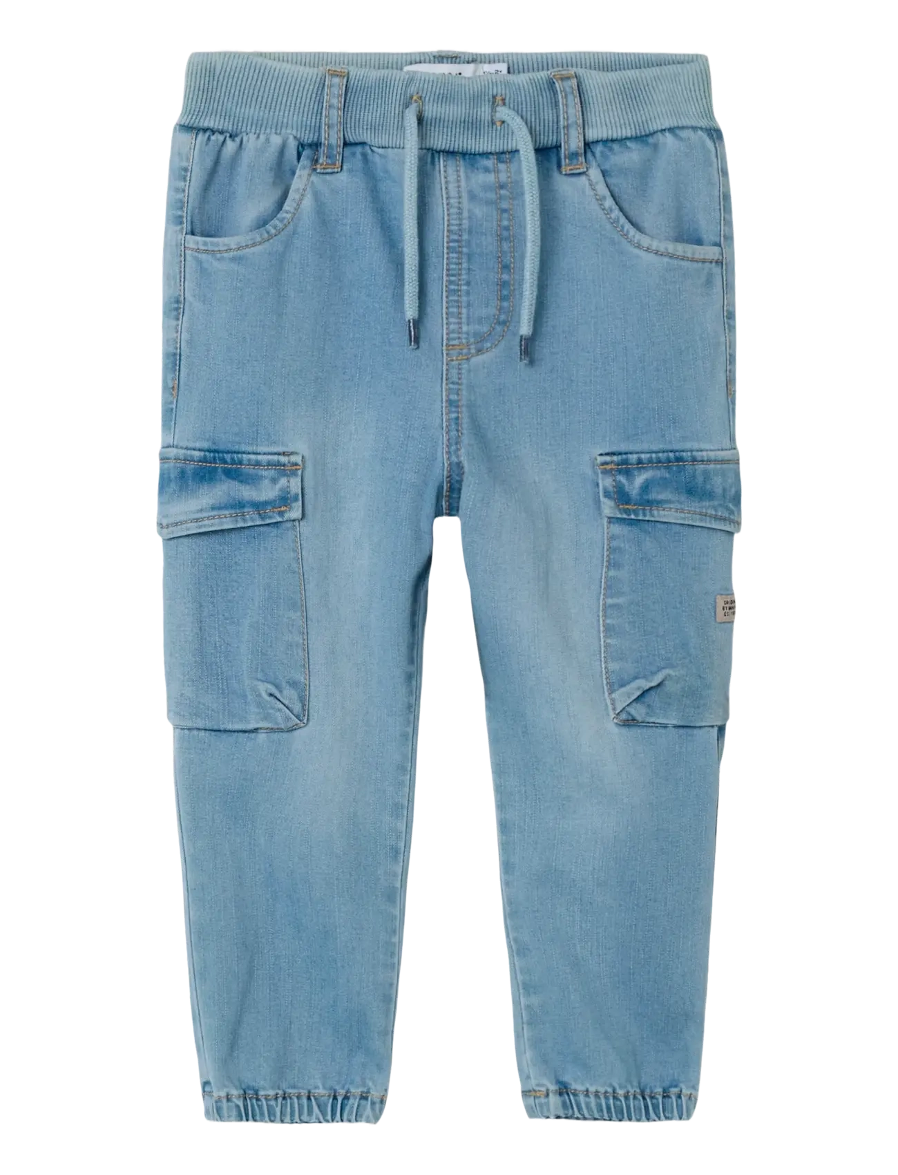 name it NMMBEN BAGGY R CARGO JEANS 9770-YT NOOS - Cargobukser - MEDIUM BLUE DENIM / blue