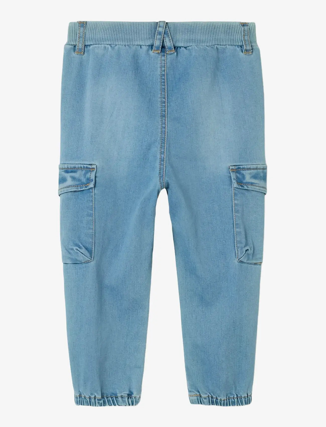 name it - NMMBEN BAGGY R CARGO JEANS 9770-YT NOOS - cargobukser - medium blue denim - 2