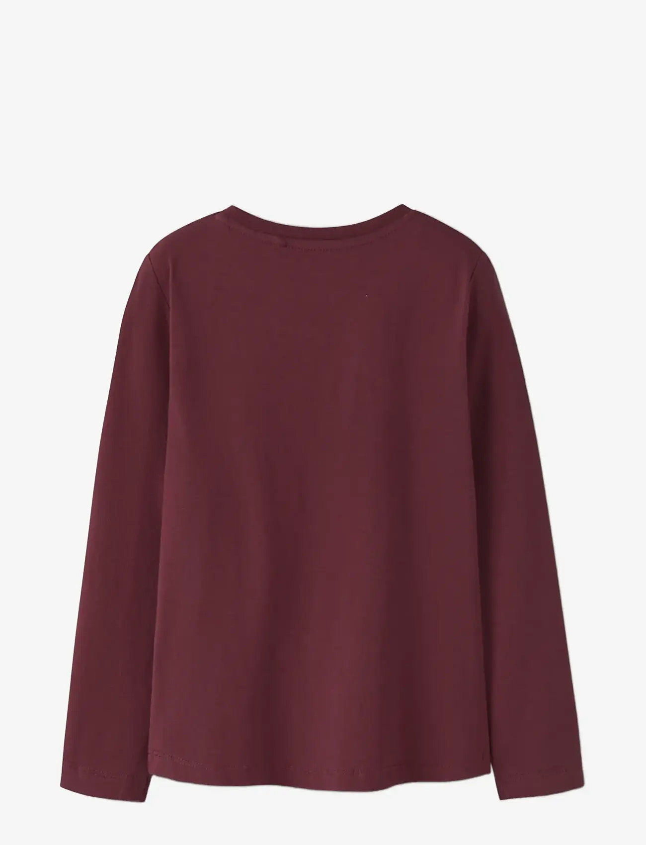 name it - NKFVIX LS TOP - långärmade t-shirts - burgundy - 1