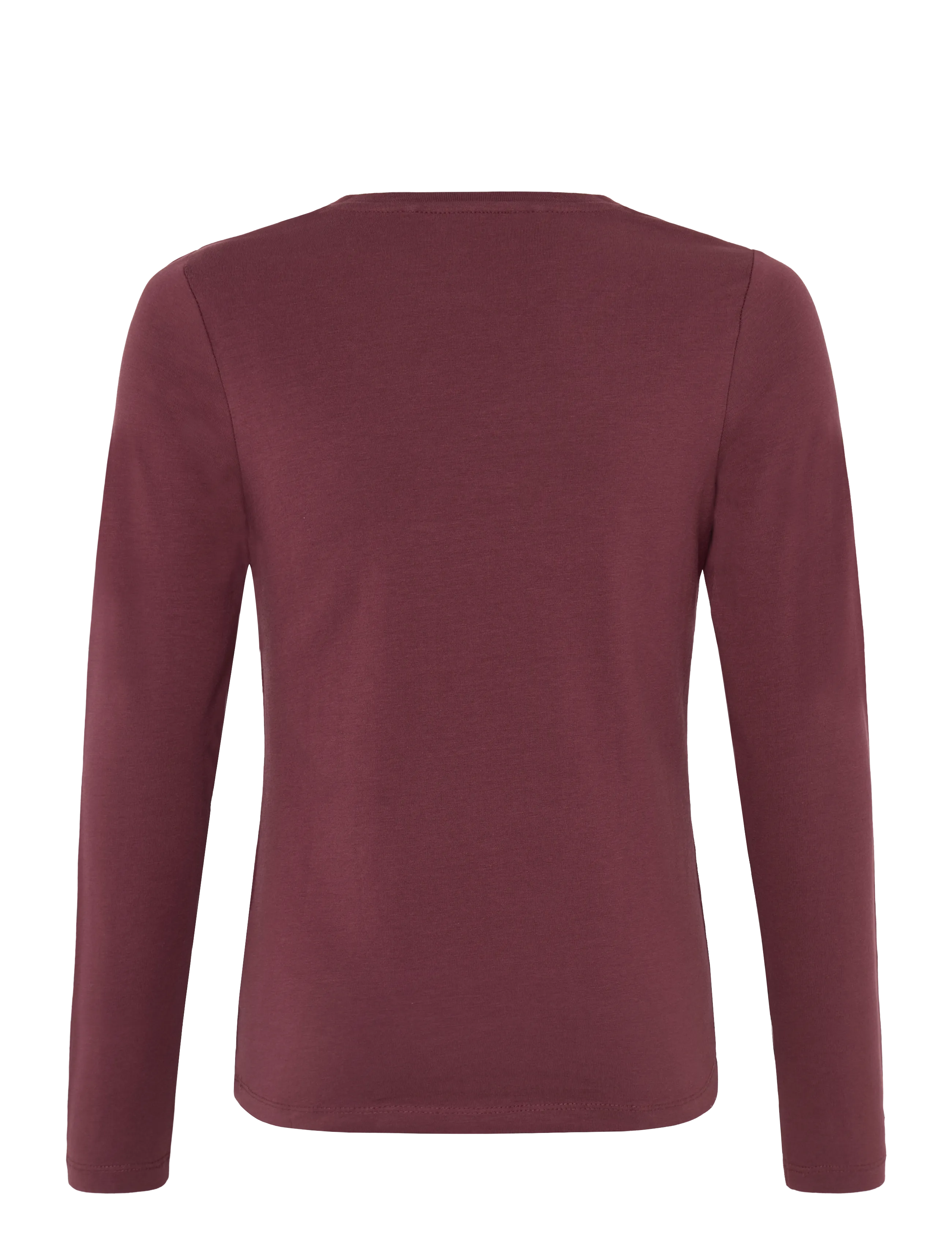 name it - NKFVIX LS TOP - langermede - burgundy - 1