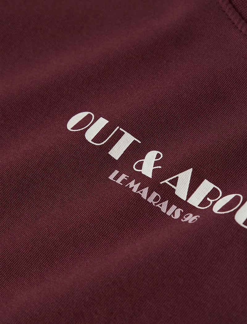 name it - NKFVIX LS TOP - långärmade t-shirts - burgundy - 2