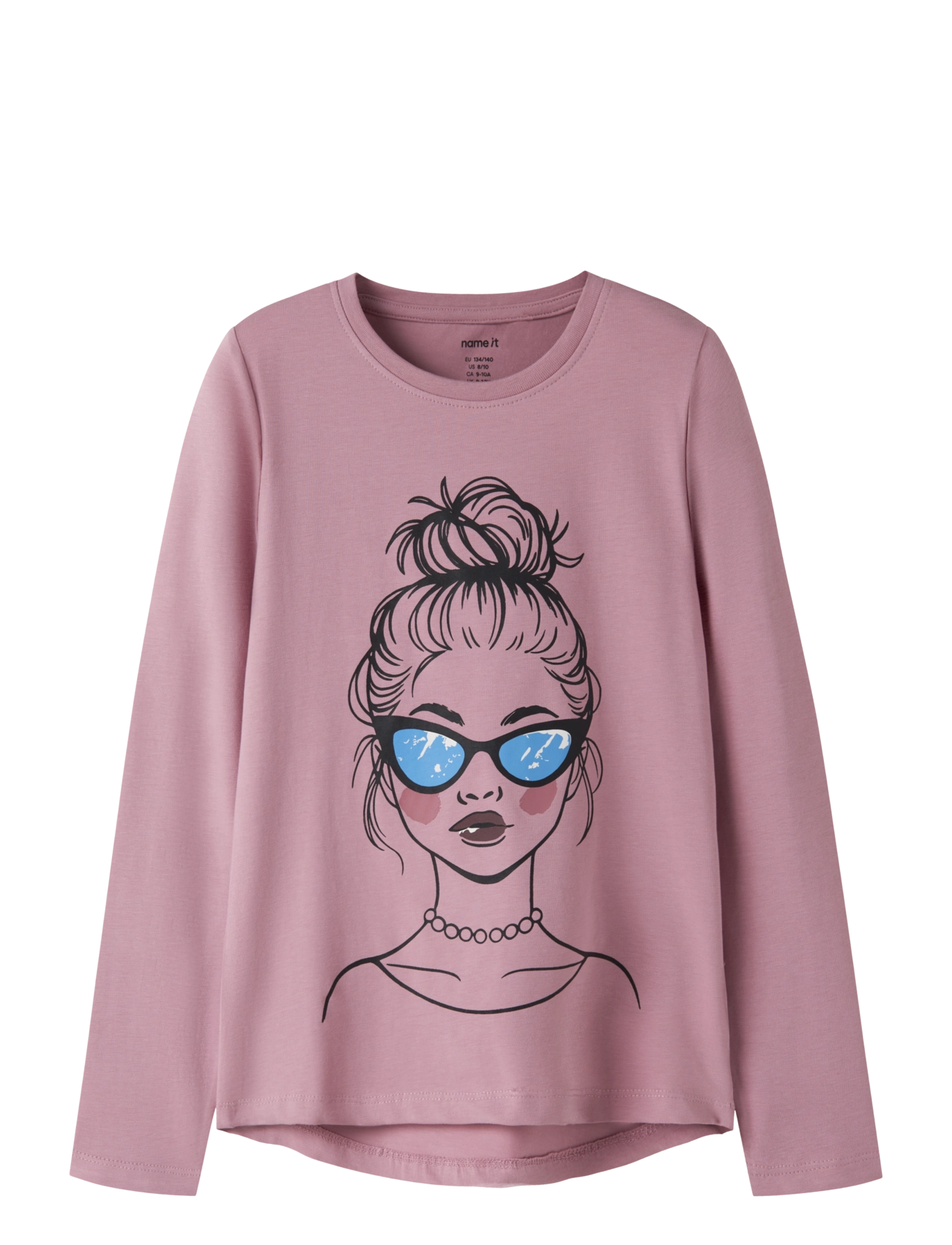 name it NKFVIX LS TOP - Toppe og t-shirts - LILAS / pink/rose