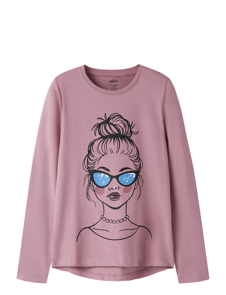 name it - NKFVIX LS TOP - langærmede t-shirts - lilas - 0