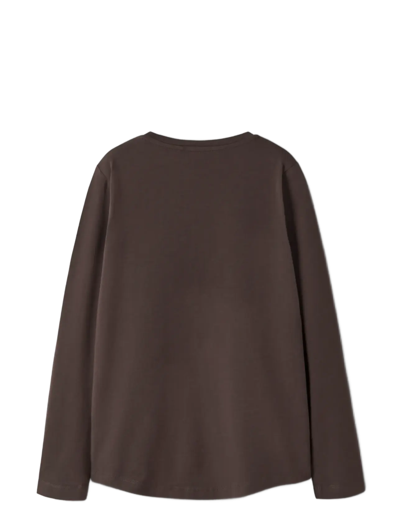 name it - NKFVIX LS TOP - langærmede - seal brown - 1