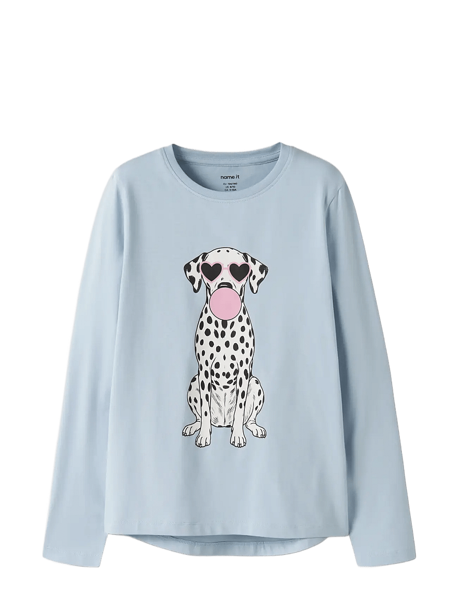 name it - NKFVIX LS TOP - langærmede t-shirts - subdued blue - 2