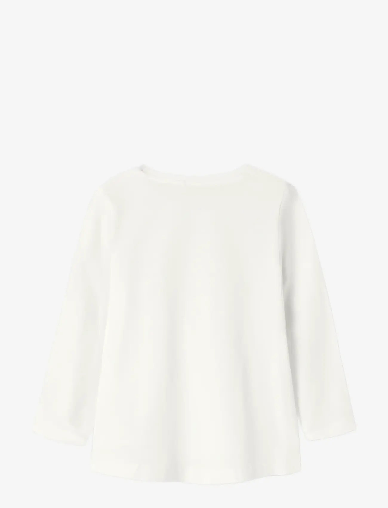 name it - NMFVIOLET LS LOOSE TOP - dlugi-rekaw - cloud dancer - 1