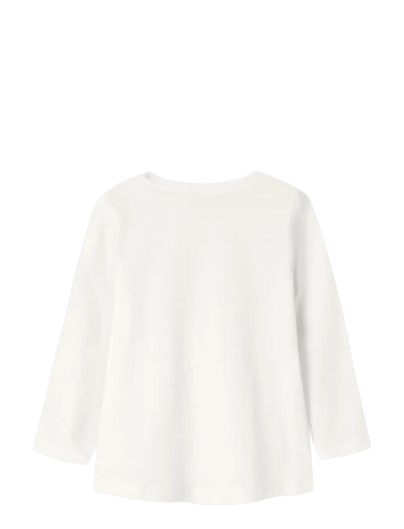 name it - NMFVIOLET LS LOOSE TOP - långärmade t-shirts - cloud dancer - 1