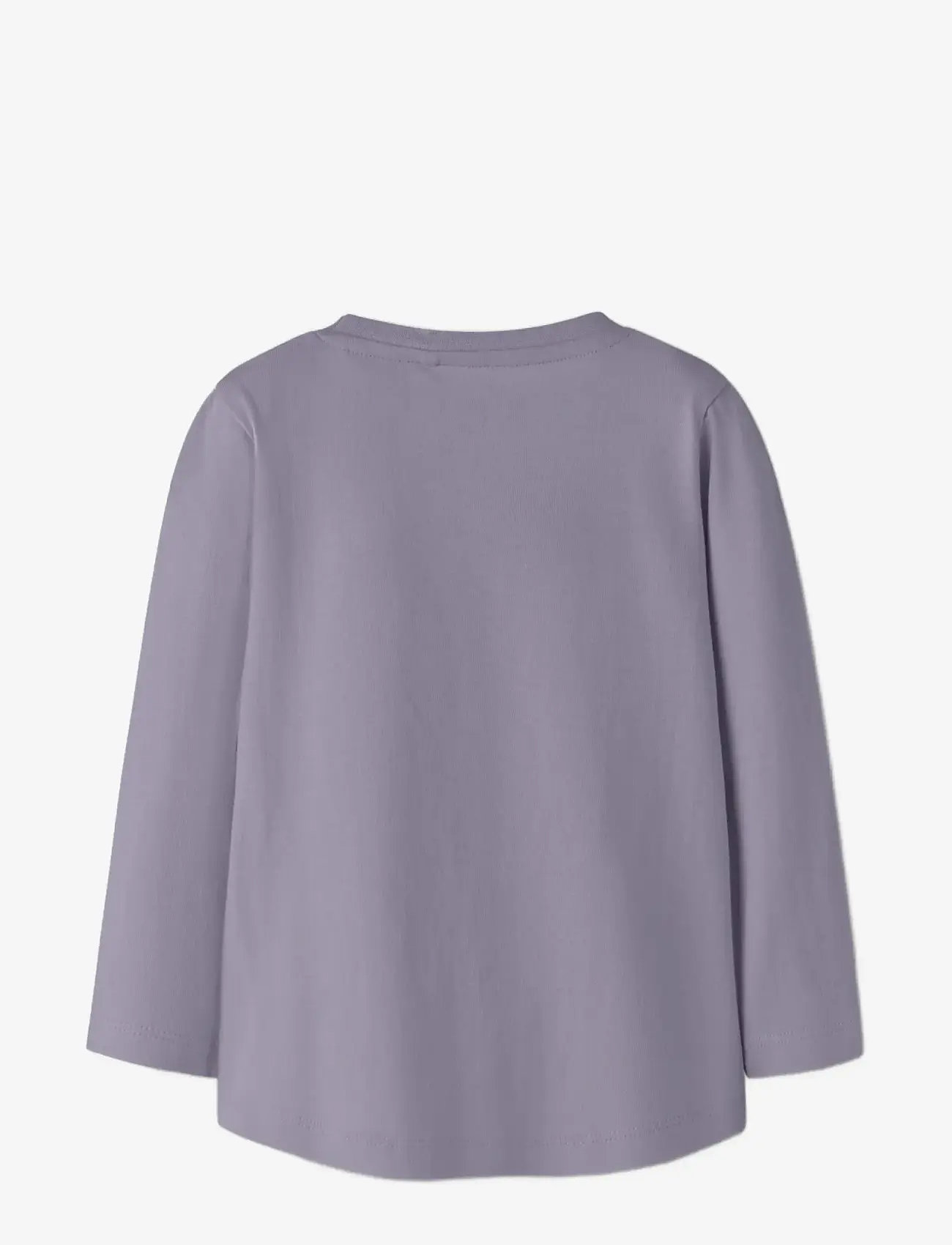 name it - NMFVIOLET LS LOOSE TOP - pikkade varrukatega t-särgid - lavender gray - 1