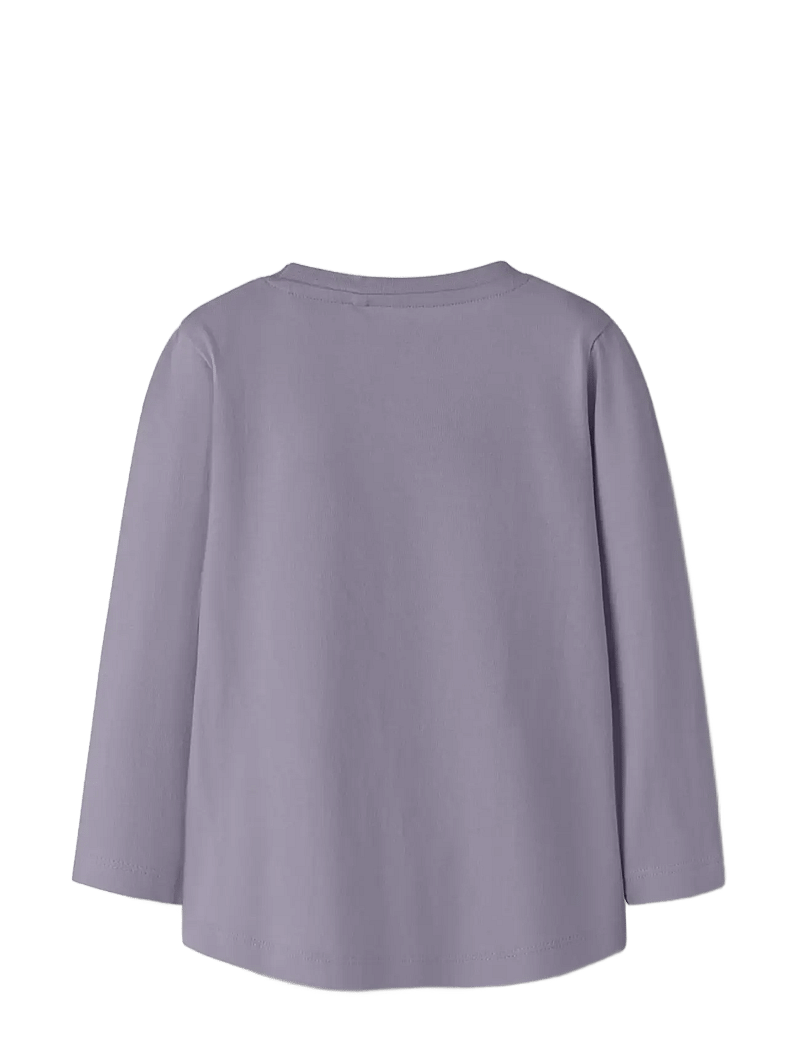 name it - NMFVIOLET LS LOOSE TOP - långärmade t-shirts - lavender gray - 1