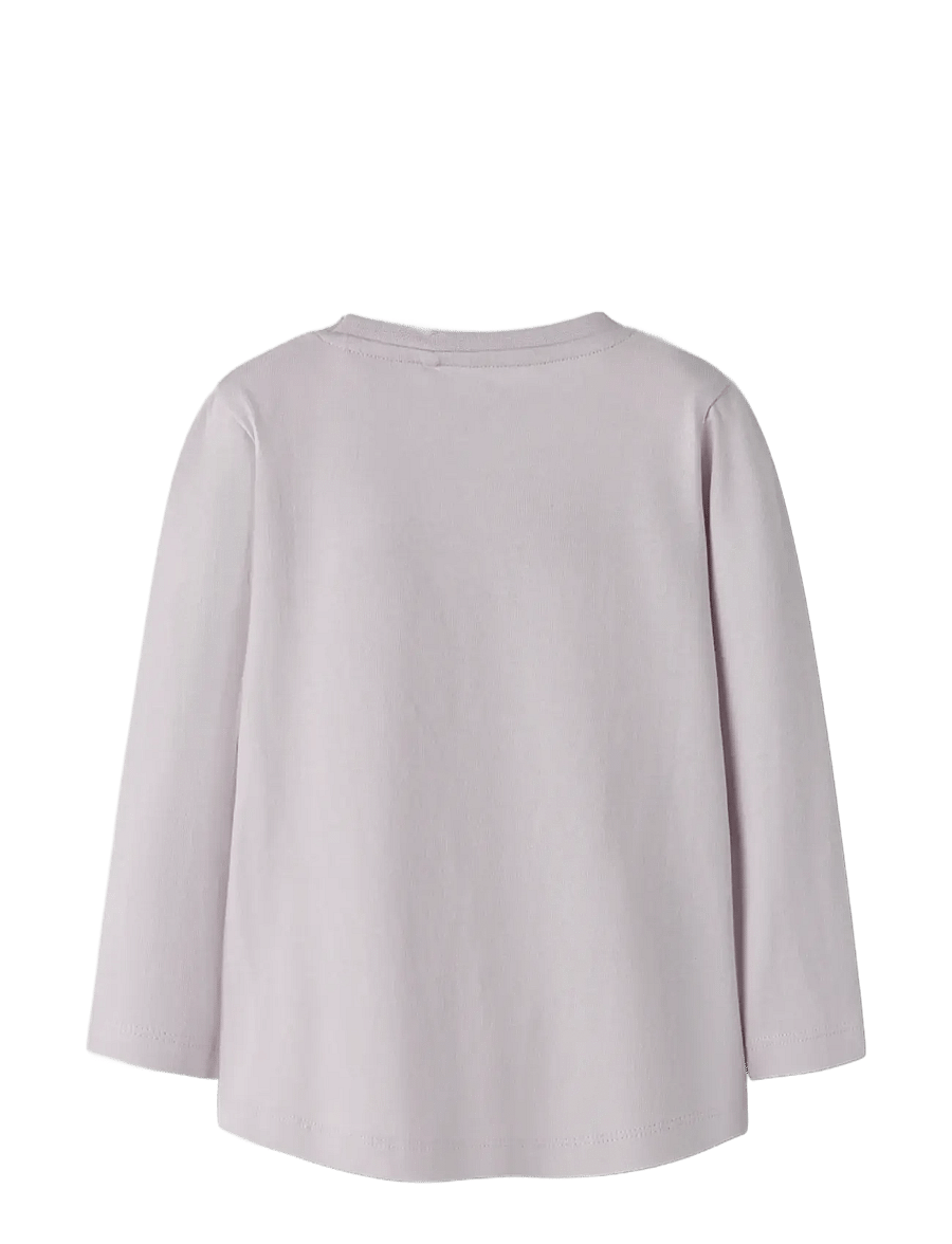name it - NMFVIOLET LS LOOSE TOP - pikkade varrukatega t-särgid - lilac marble - 2