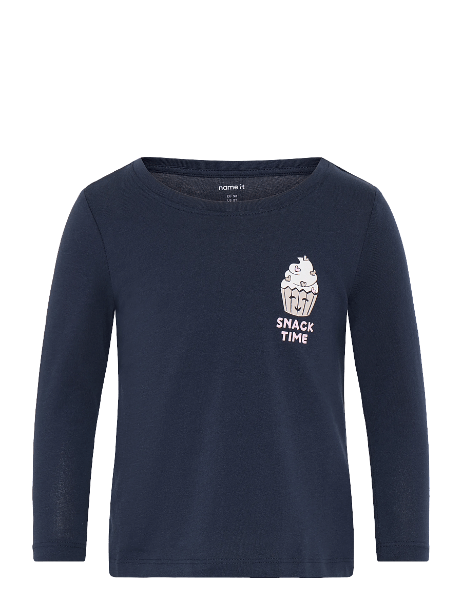 name it - NMFVIOLET LS LOOSE TOP - langärmelig - navy blazer - 0