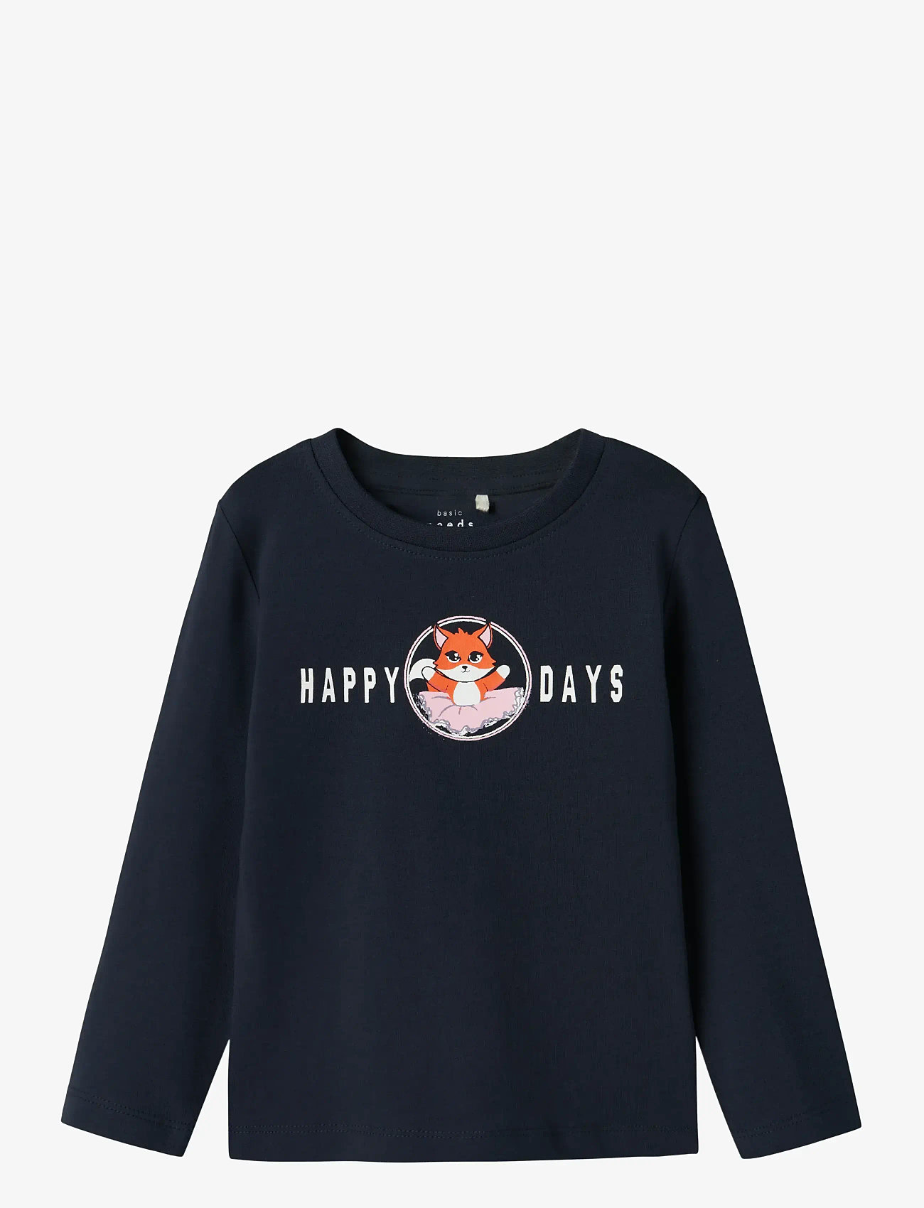 name it - NMFVIX LS TOP - efterårstøj - dark sapphire - 0