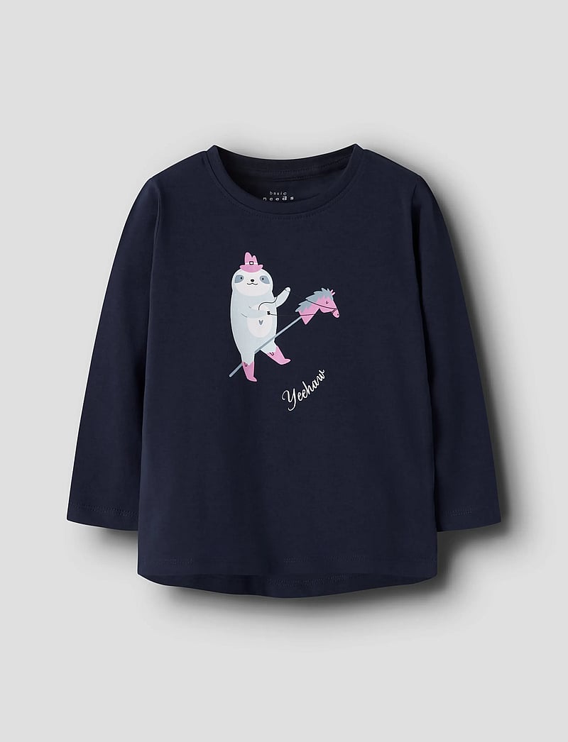 name it - NMFVIX LS TOP - langärmelig - navy blazer - 0