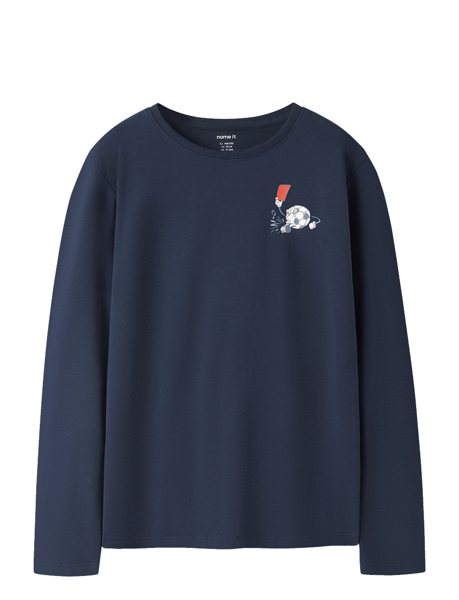 name it - NKMVUX LS TOP - pikkade varrukatega t-särgid - navy blazer - 0