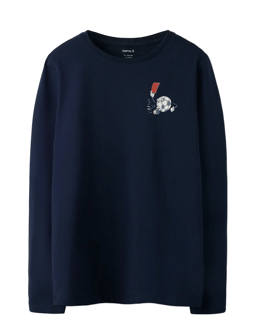 name it - NKMVUX LS TOP - langärmelig - navy blazer - 0