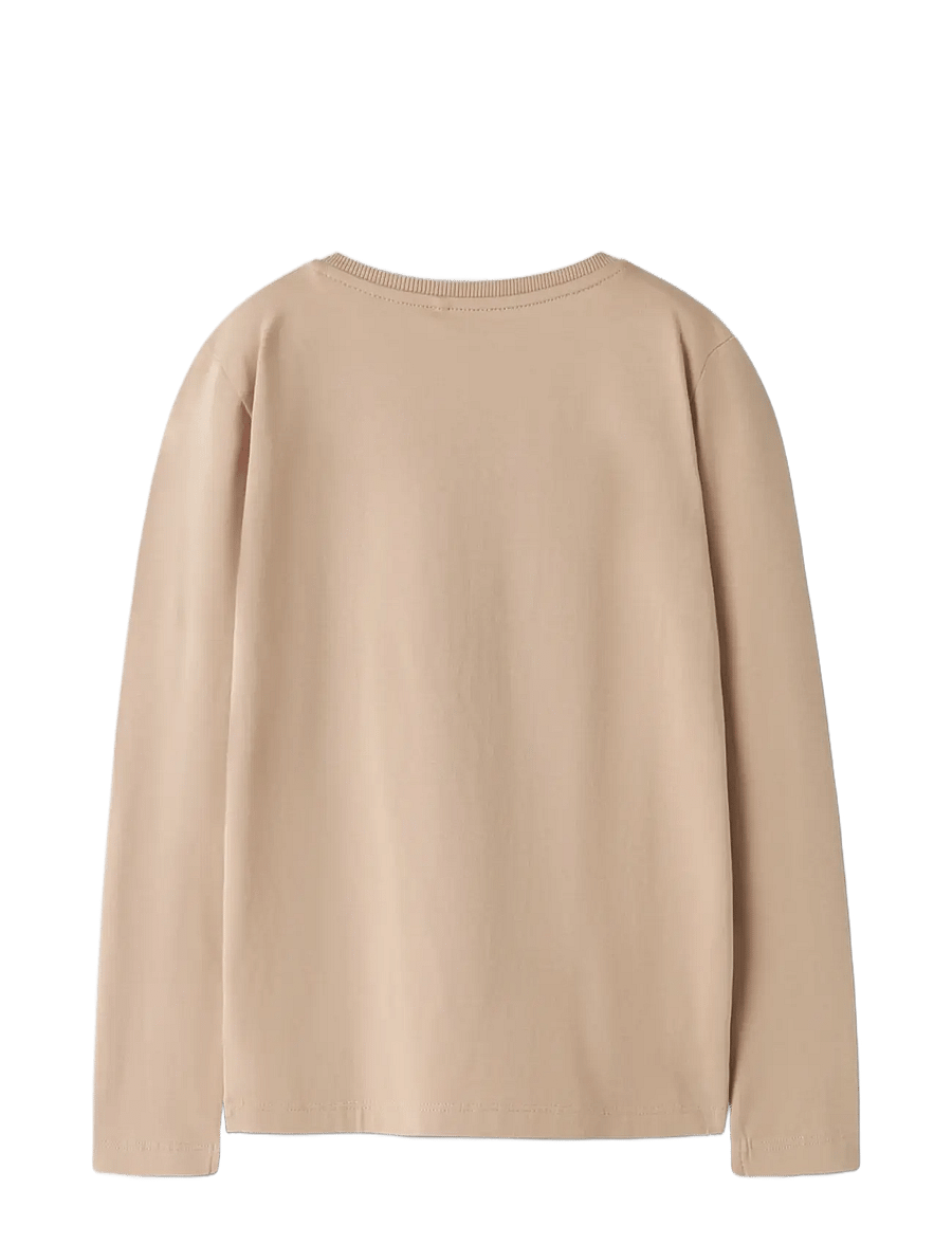 name it - NKMVUX LS TOP - pikkade varrukatega t-särgid - sesame - 1