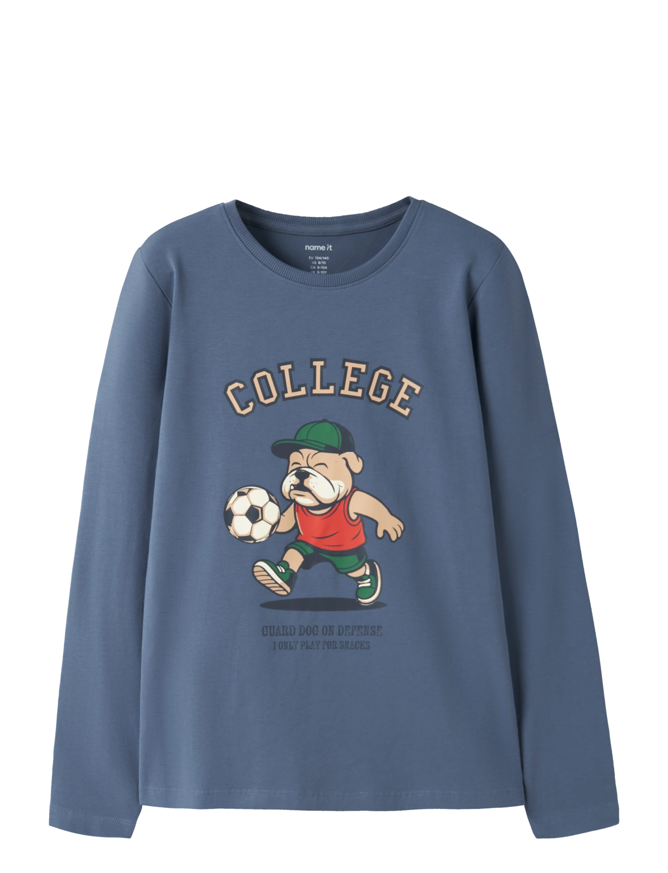 name it NKMVUX LS TOP - T-särgid - VINTAGE INDIGO / blue