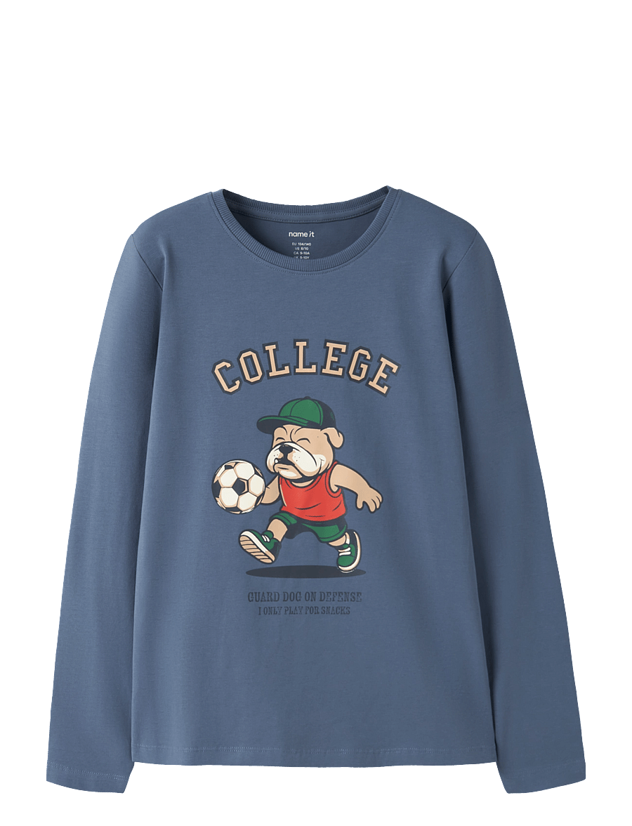 name it - NKMVUX LS TOP - pikkade varrukatega t-särgid - vintage indigo - 0
