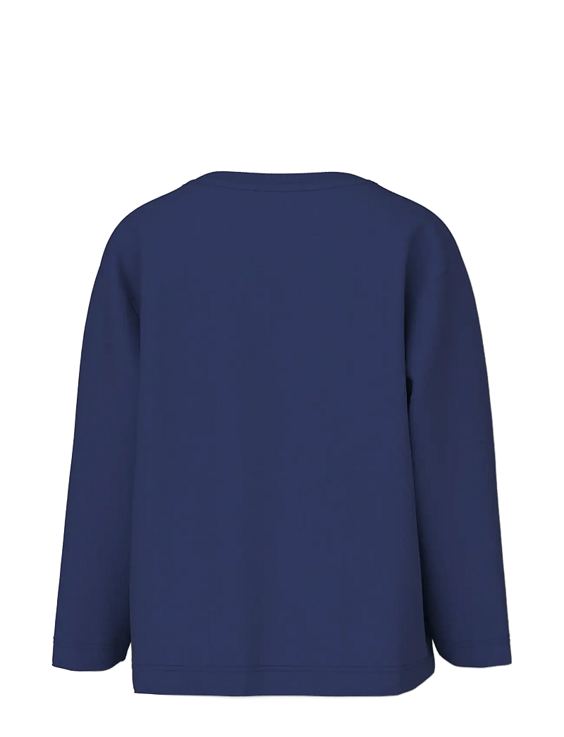 name it - NMMVAGNO LS LOOSE TOP - langermede t-skjorter - blueprint - 1