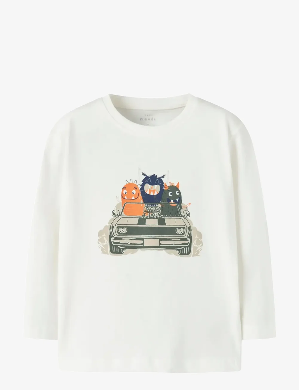 name it - NMMVAGNO LS LOOSE TOP - long-sleeved t-shirts - cloud dancer - 1