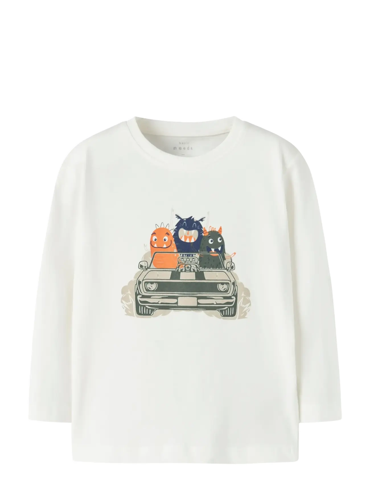 name it NMMVAGNO LS LOOSE TOP - Riided - CLOUD DANCER / white