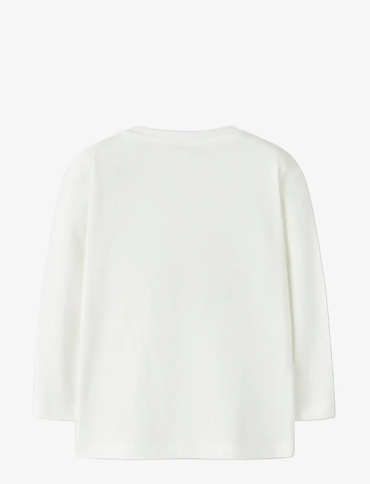 name it - NMMVAGNO LS LOOSE TOP - långärmade t-shirts - cloud dancer - 2