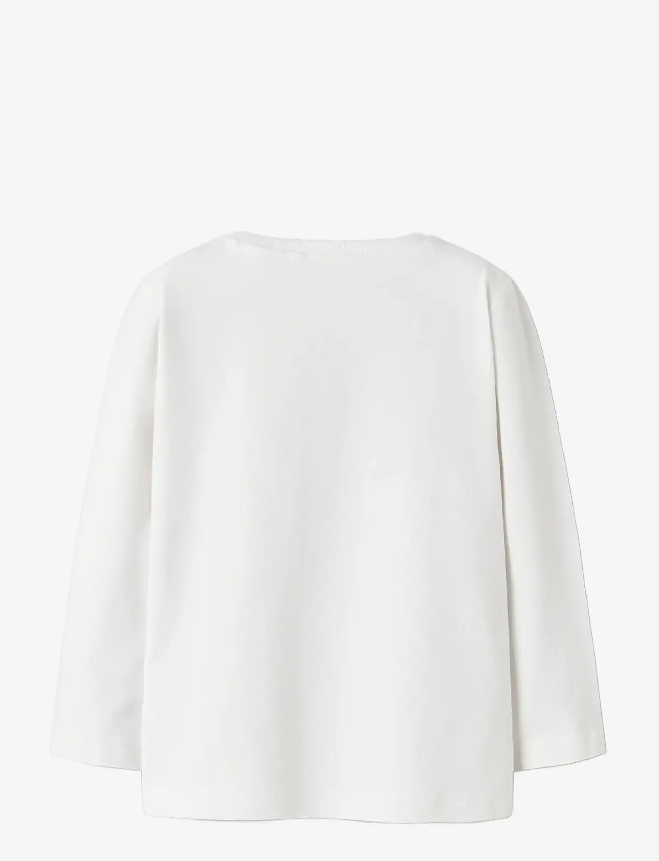 name it - NMMVUX LS TOP - langærmede t-shirts - bright white - 2