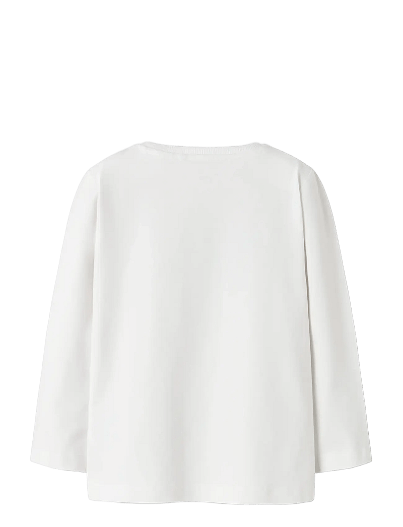 name it - NMMVUX LS TOP - langærmede t-shirts - bright white - 2
