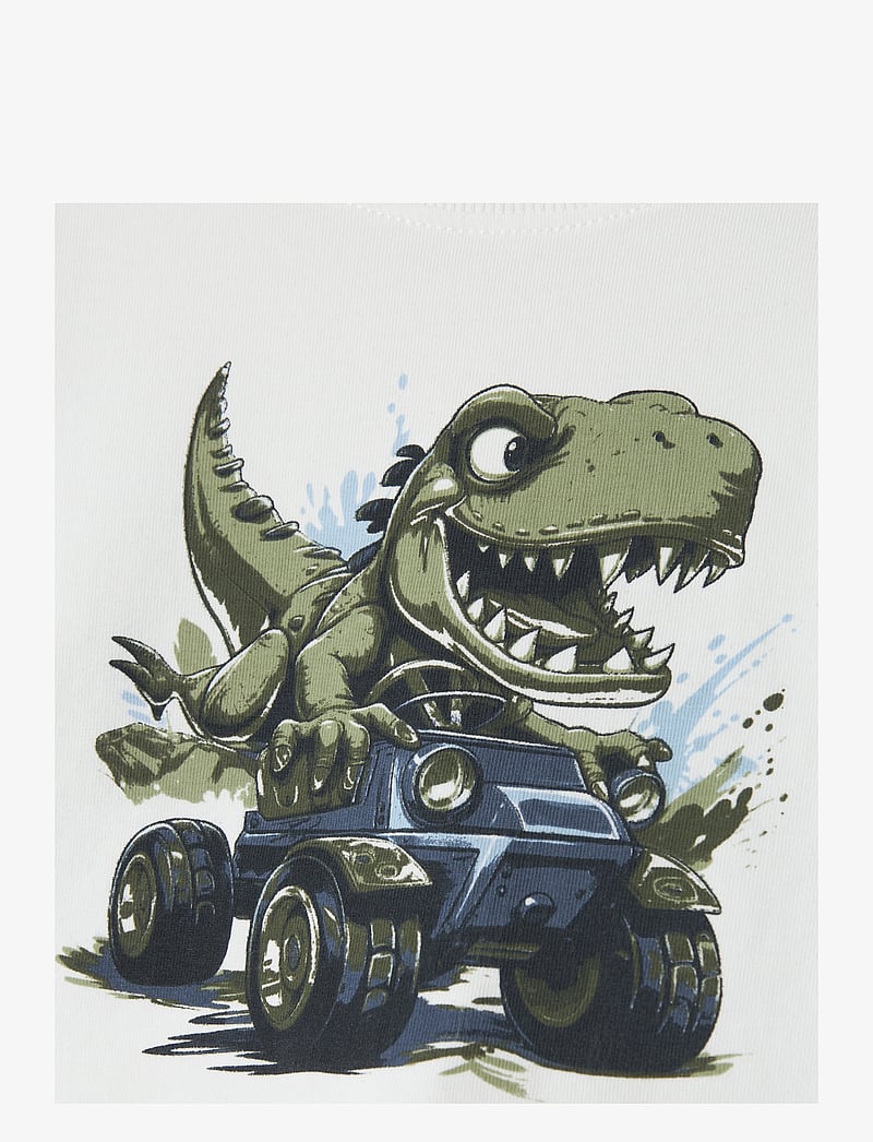 name it - NMMVUX LS TOP - pikkade varrukatega t-särgid - bright white - 2