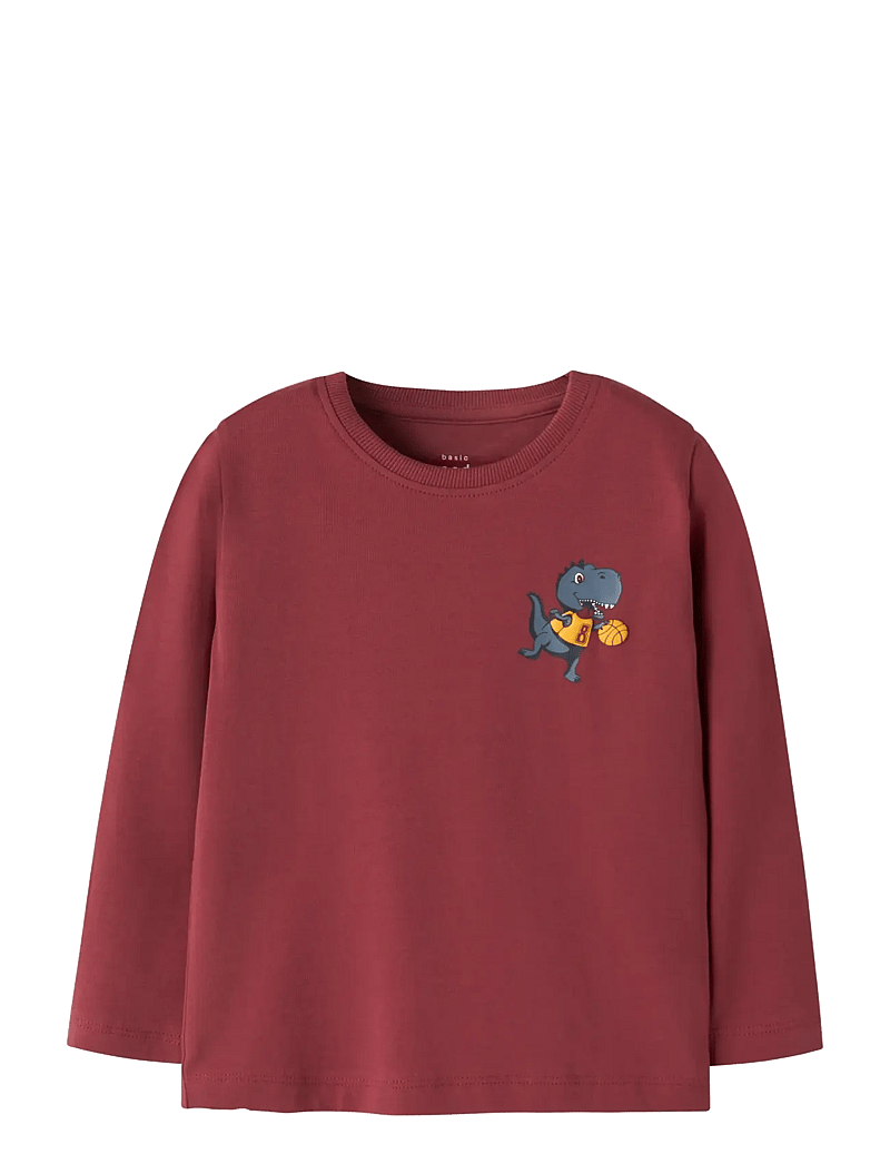 name it - NMMVUX LS TOP - lange mouwen - burnt russet - 1