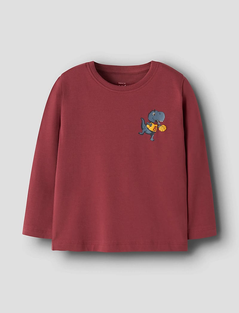 name it - NMMVUX LS TOP - lange mouwen - burnt russet - 0