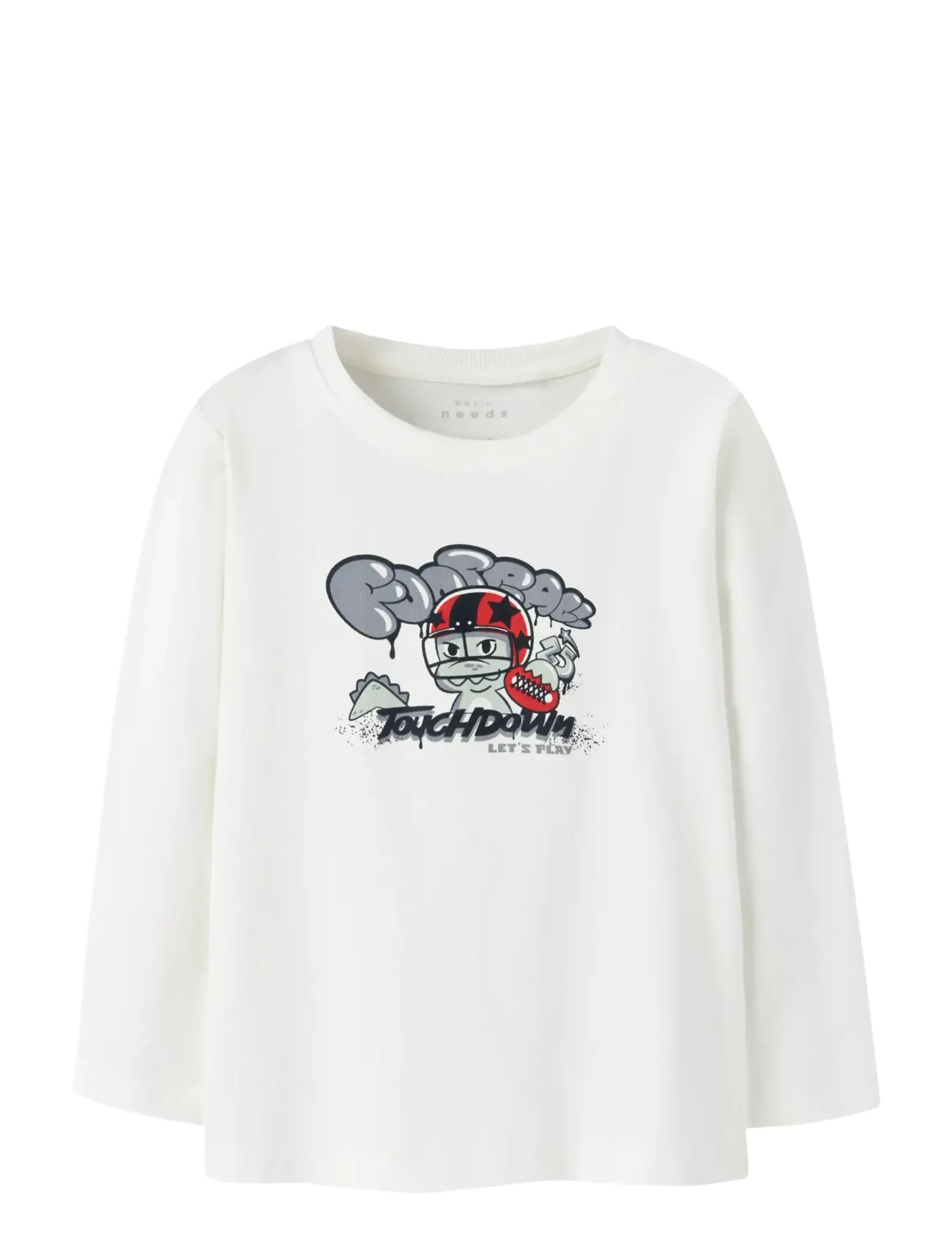 name it NMMVUX LS TOP - Overdele - CLOUD DANCER / white