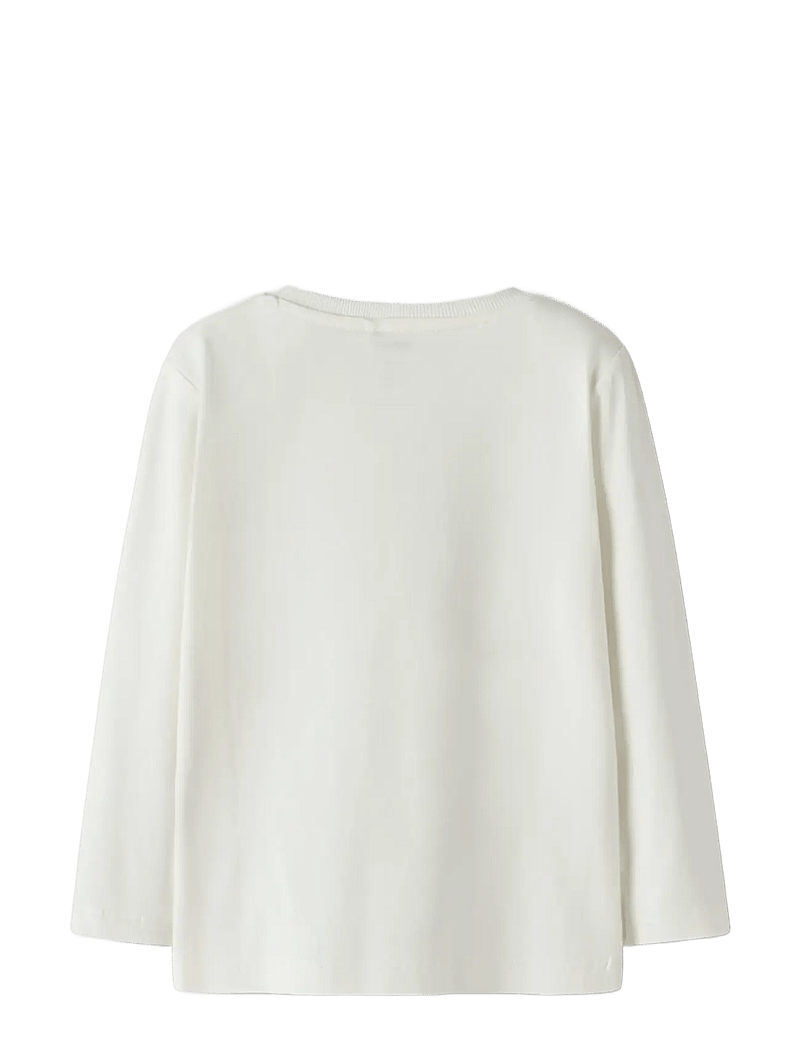 name it - NMMVUX LS TOP - langærmede t-shirts - cloud dancer - 2