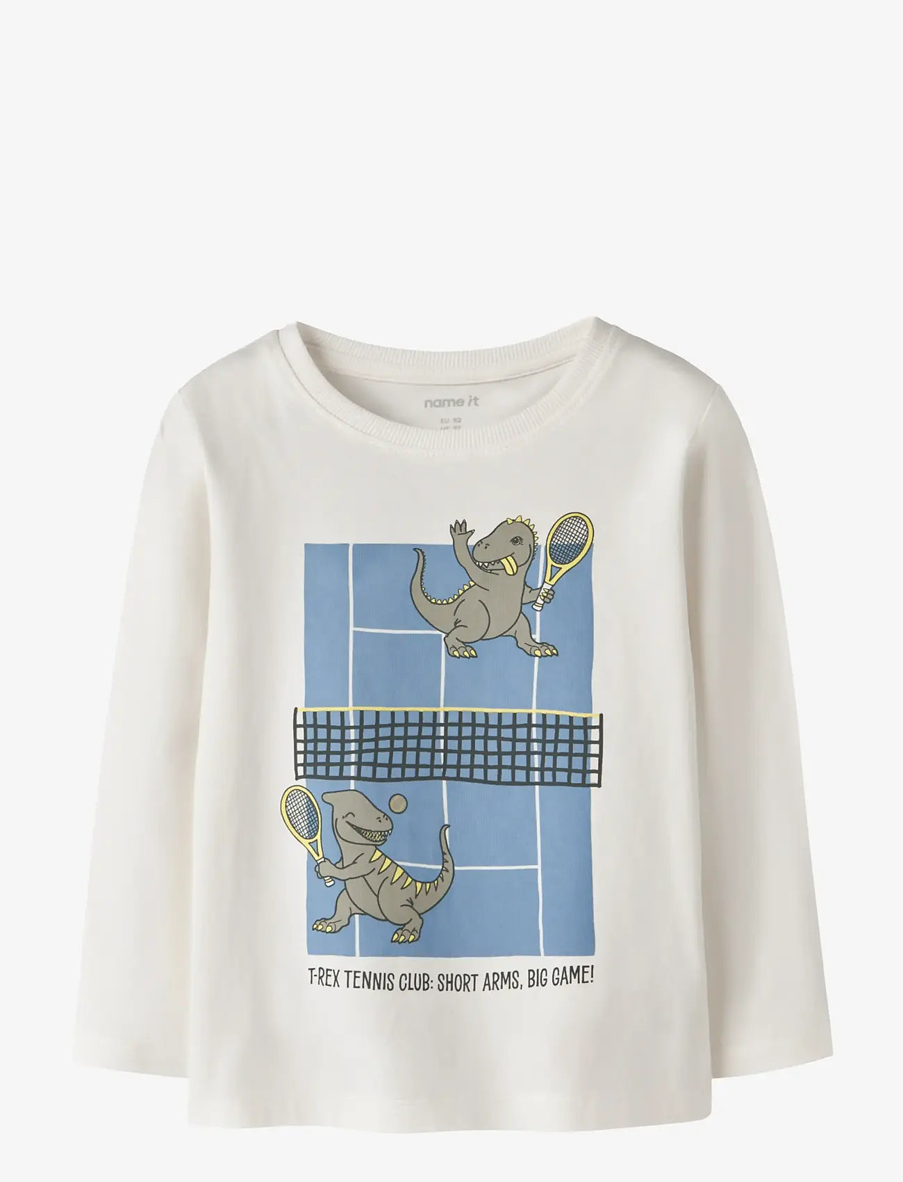 name it - NMMVUX LS TOP - langærmede t-shirts - cloud dancer - 0