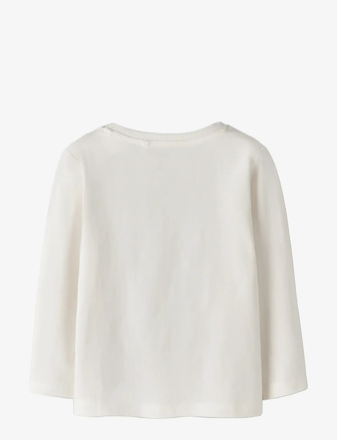 name it - NMMVUX LS TOP - langærmede t-shirts - cloud dancer - 1
