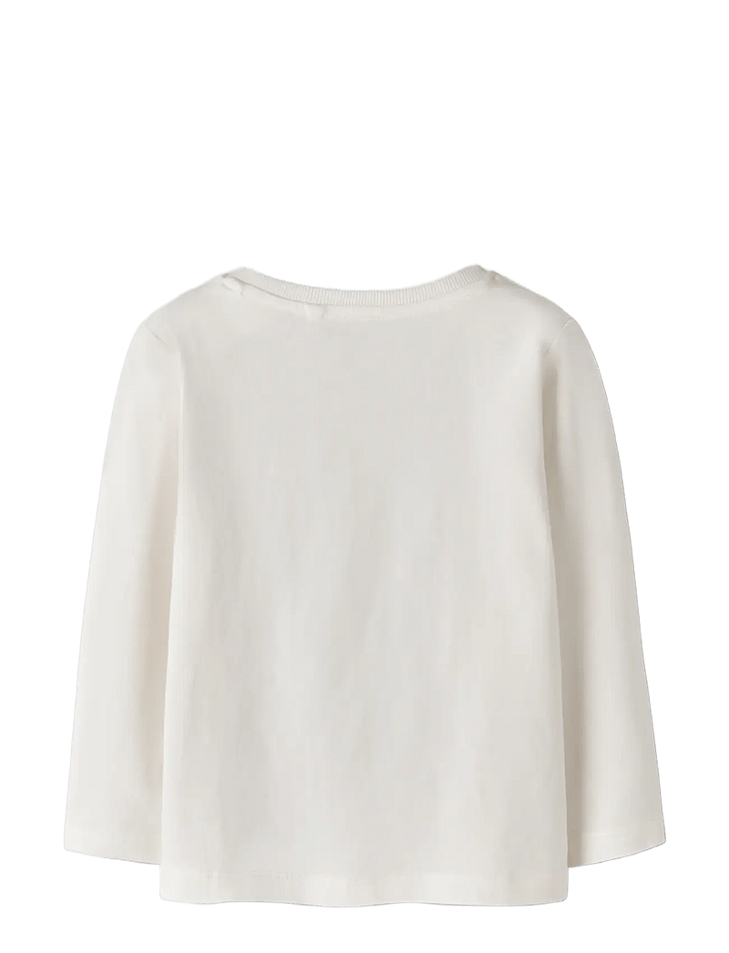 name it - NMMVUX LS TOP - langærmede t-shirts - cloud dancer - 1