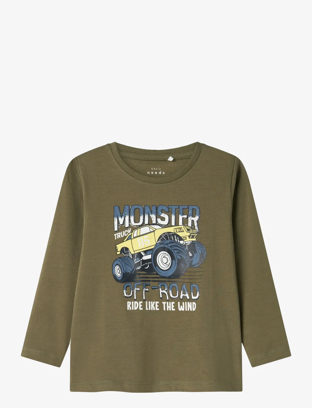 name it - NMMVUX LS TOP - långärmade t-shirts - dusty olive - 0